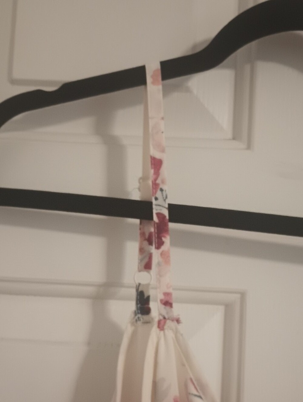 torrid Cream Midi Dress with Pink Floral Pattern - Picture 3 of 8